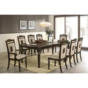 Imperial Dark Walnut Extendable Dining Ensemble - Image 1