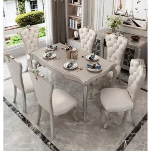 Royal Versailles Pearl White Luxury Suite - Image 1