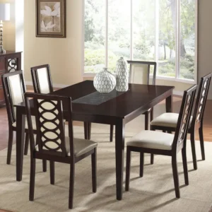 Horizon Modern Dark Brown and Beige Set - Image 1