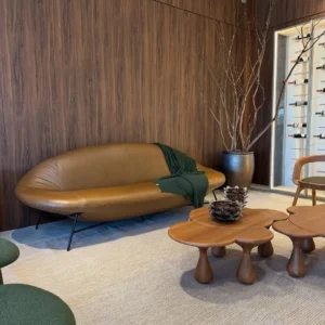 Cogc Leather Rite Pod Lounge Sofa - Image 1