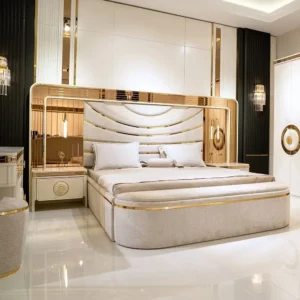 Gilded Royal Turkish Velvet Bed Set - Image 1