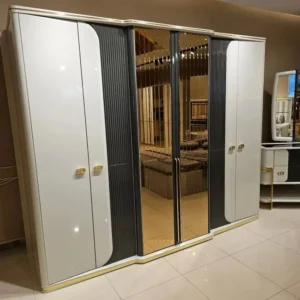 Shadow & Silver Turkish Deco Velvet Bed - Image 3