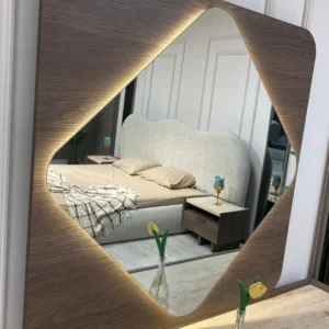 Minimalist Horizon Grey Jute Platform Bed - Image 4