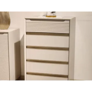 Heritage Classic Beige Leatherette Storage Bed - Image 4