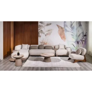 Silhouette Modernist L-Shaped Lounge Set - Image 1