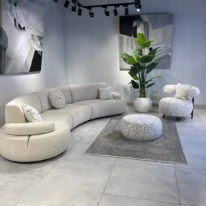 Lur Arc Curved Modular Jute Sectiol - Image 2