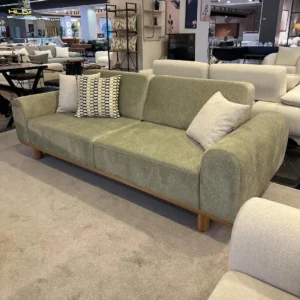 Sage Meadow Simple Velvet Sofa - Image 2