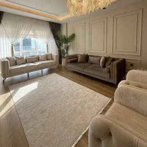 Classic Heritage Grey Velvet Box Sofa - Image 1