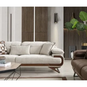 Horizon Cream and Cocoa Leather Rite Set - Image 3