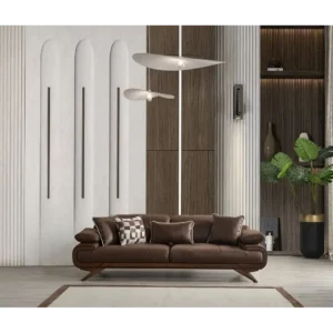 Horizon Cream and Cocoa Leather Rite Set - Image 4