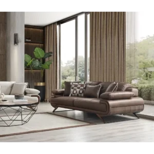 Horizon Cream and Cocoa Leather Rite Set - Image 5