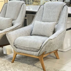 Cloud Grey Quilted Turkish Grand Set - Image 7