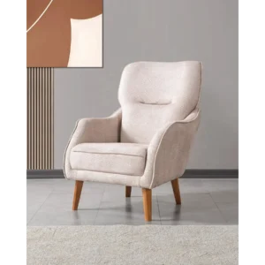 Terra Jute Infused Turkish Beige Sofa Set - Image 4