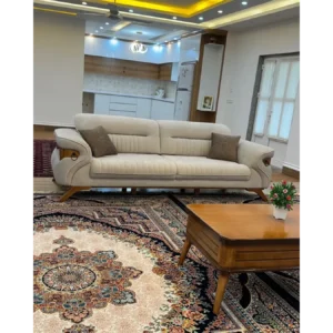 Alpine Velvet Royal Turkish White Sofa Set - Image 3