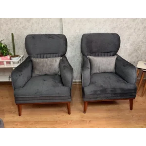 Forest Ridge Corded Turkish Green Sofa - Image 2