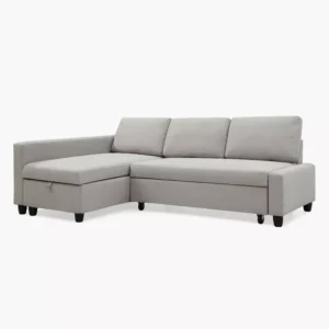 Contemporary Grey L-Shaped Sectiol Sofa with Storage – Functiol Design - Image 3