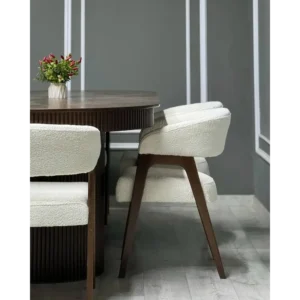 Auburn Leather-Rite Modern Chair - Image 3