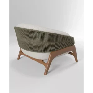 Element White Leather-Rite Club Chair - Image 2